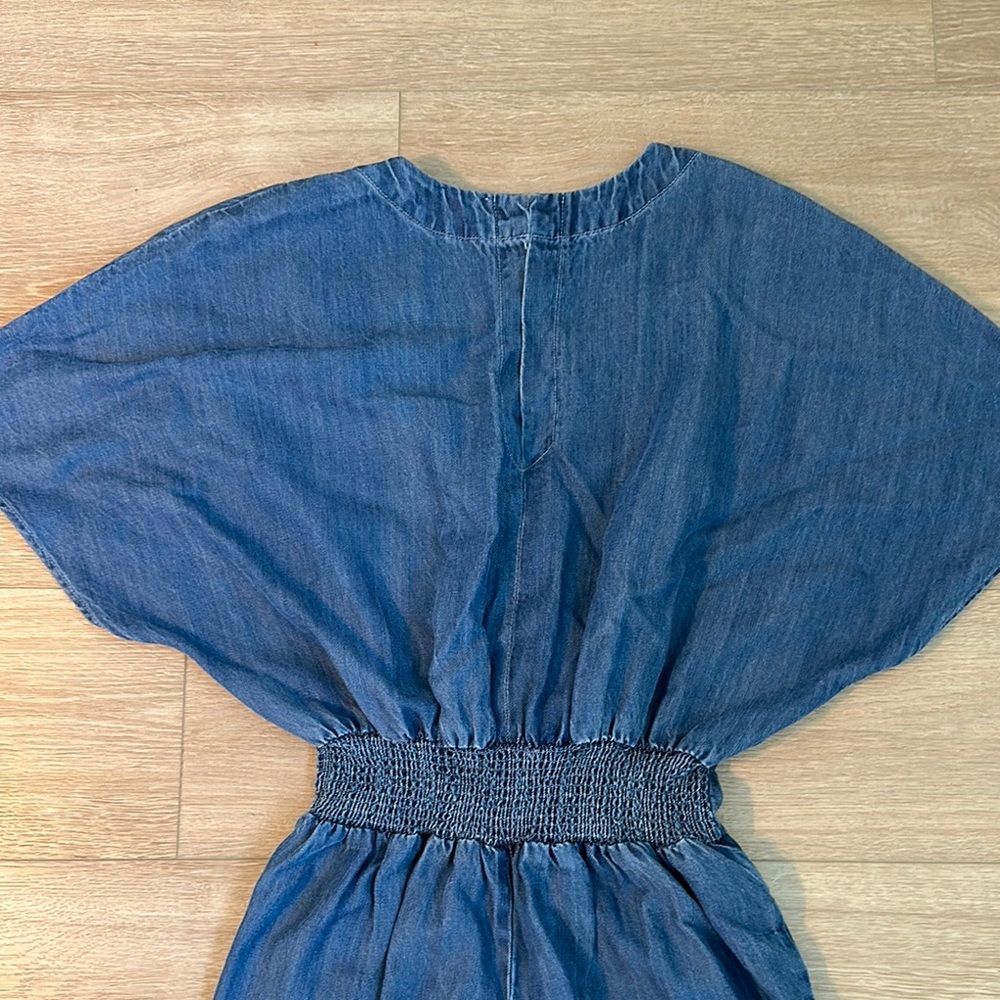 Splendid Blue Denim Jumpsuit - Picture 5 of 10
